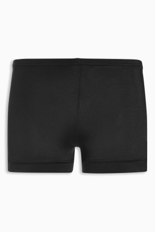 Black Modesty Shorts (3-16yrs)